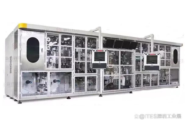赢合科技激光切卷绕一体机2023 ites深圳工业展 展览亮点2023 ites